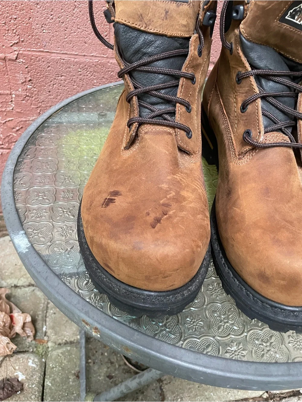 ROCKY Governor Composite Toe Waterproof 6 Inch Work Boots Size 11.5 Men’s